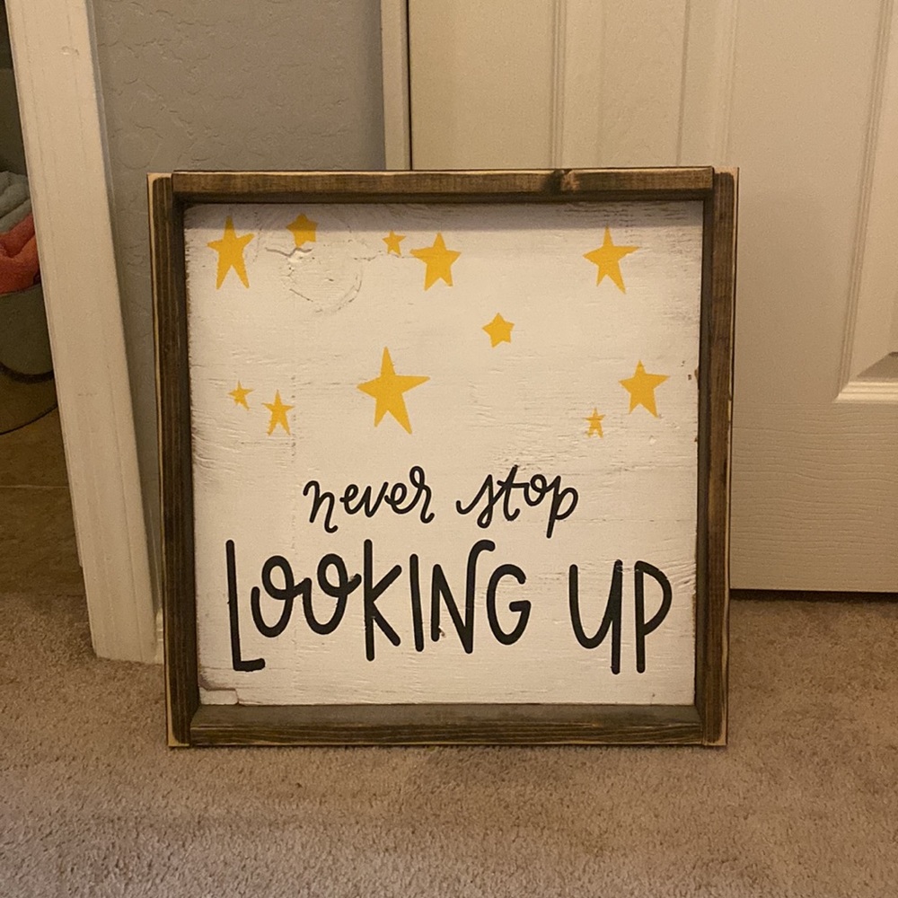 Nursery handmade wood sign- gender neutral